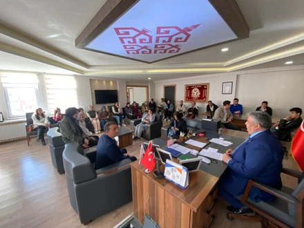 Bozkır Meslek Yüksekokulu Ekibi, Belediye Başkanı'nı Ziyaret Etti